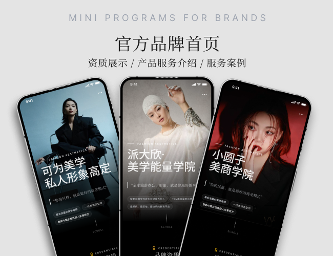 功能4:品牌主页+客户管理